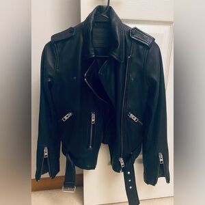 AllSaints Balfern Leather Jacket (size 2)
